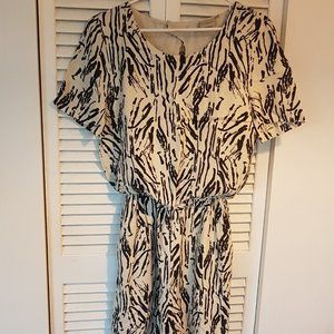 Selected Femme Abstract Print Playsuit SIZE 4
